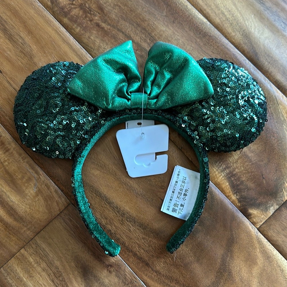 Disney Green Sequin Ears